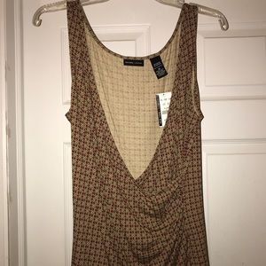 NYCO sleeveless dress/casual/work shirt